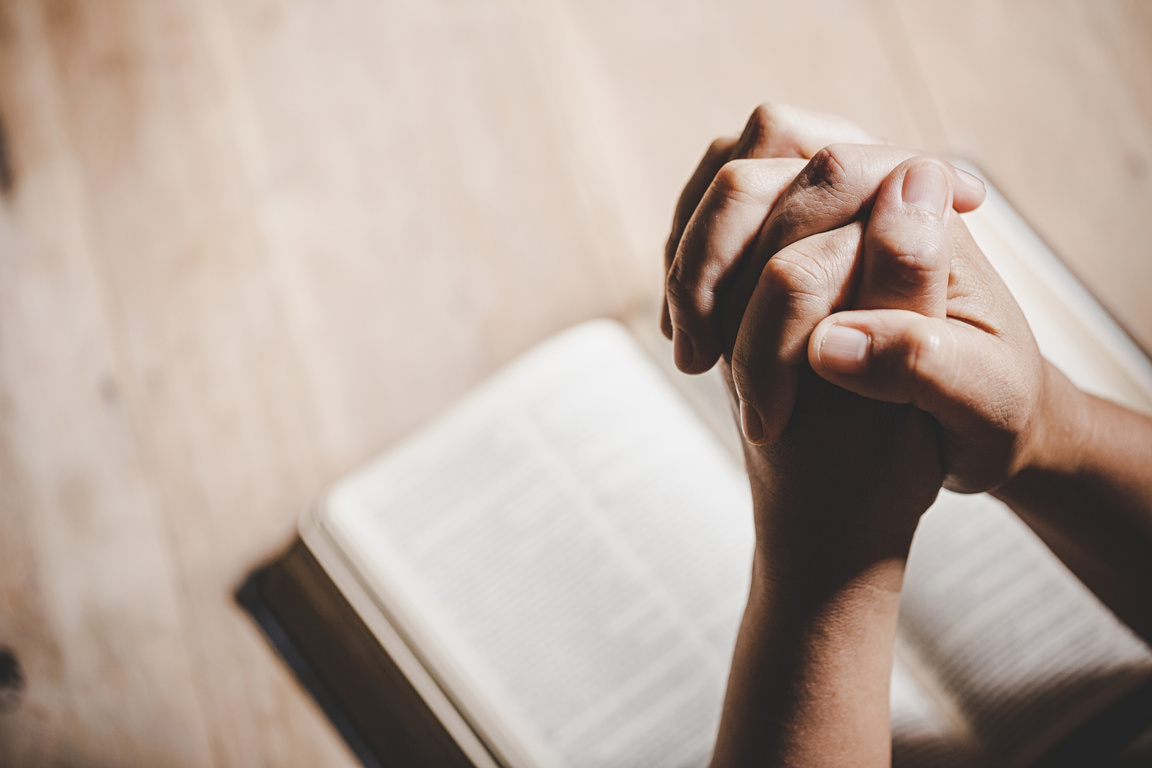 Hands Folded in Prayer